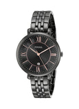 Fossil Jacqueline Black Dial Black Mesh Bracelet Watch for Women - ES3614