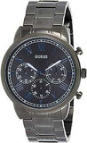 Guess Hendrix Chronograph Gunmetal Dial Gunmetal Steel Strap Watch for Men - W1309G3