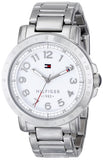 Tommy Hilfiger White Dial Silver Steel Strap Watch for Women - 1781397