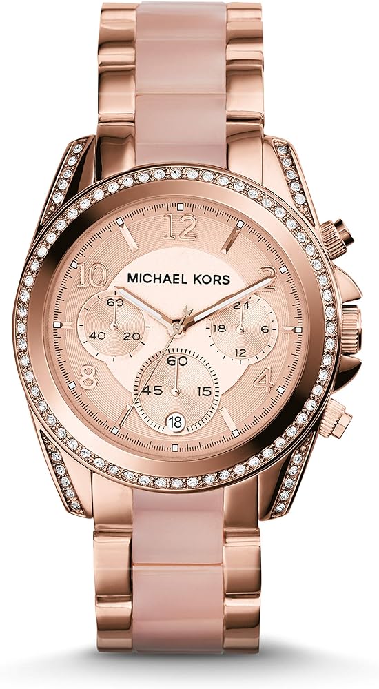 Rose Gold Mark Kors Watches Michael Kors MK5661 Ladies Runway Rose