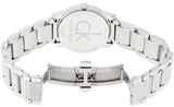 Calvin Klein City Grey Dial Silver Steel Strap Watch for Women - K2G23161