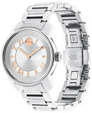 Movado Bold Silver Dial Silver Steel Strap Watch for Women - 3600244