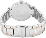 Guess Park Ave Silver Dial Two Tone Steel Strap Watch for Women - W0636L1