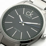 Calvin Klein Bold Grey Dial Silver Steel Strap Watch for Men - K2241107