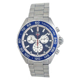Tag Heuer Formula 1 Jam Tangan Tali Baja Perak Dial Biru untuk Pria - CAZ1018BA0842