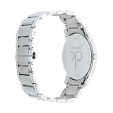 Calvin Klein City Black Dial Silver Steel Strap Watch for Men - K2G21161