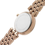 Michael Kors Darci Analog Mother of Pearl Dial Rose Gold Steel Strap Watch For Women - MK3832