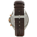 Hugo Boss Driver Quartz Silver Dial Brown Leather Strap Watch For Men - HB1512881