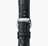 Jam Tangan Pria Tissot Chemin Des Tourelles Powermatic 80 Black Dial Black Leather Strap - T099.407.16.058.00