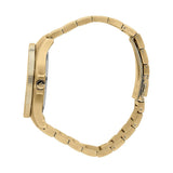 Maserati SFIDA Black Dial Yellow Gold Toned Stainless Steel Watch For Men - R8823140003