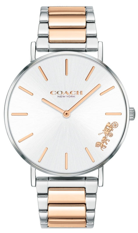 Coach watch two tone best sale