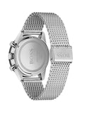 Hugo Boss Pilot Edition Black Dial Silver Mesh Bracelet Watch for Men - 1513886