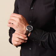Maserati Epoca Chronograph Blue Dial Brown Leather Strap Watch For Men - R8871618014
