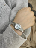 Tissot T Lovely Mother of Pearl Dial Silver Steel Strap Watch for Women - T140.009.11.111.00