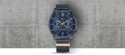 Tommy Hilfiger Blake Quartz Blue Dial Blue Mesh Bracelet Watch for Men - 1782305