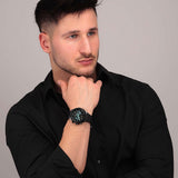 Maserati STILE Aqua Edition Black Dial Chronograph Watch For Men - R8873644001