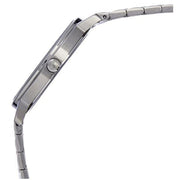 Emporio Armani Kappa Quartz White Dial Silver Steel Strap Watch For Men - AR80014