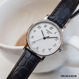 Tissot Everytime Desire Medium White Dial Jam Tangan Tali Kulit Hitam Untuk Pria - T109.410.16.032.00