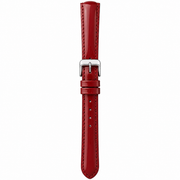 Michele Deco Mother of Pearl Dial Red Leather Strap Watch For Women - MWW06V000014