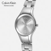 Calvin Klein Simplicity Silver Dial Silver Steel Strap Watch for Women - K4323120