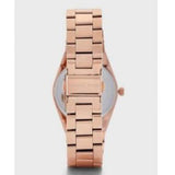 Michael Kors Channing Quartz Rose Gold Dial Rose Gold Steel Strap Watch For Women - MK6624