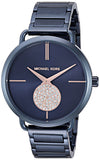 Michael Kors Portia Blue Dial Blue Stainless Steel Strap Watch for Women - MK3680