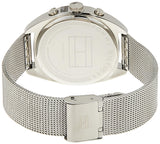 Tommy Hilfiger Mia Silver Dial Silver Mesh Bracelet Watch for Men - 1781628