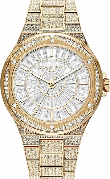 (1 LEFT IN STOCK)Michael Kors gold Crystal watch Michael Kors Women main image 4