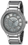 Michael Kors Kerry Gunmetal Dial Steel Strap Watch for Women - MK3410