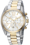 Michael Kors Bradshaw Silver Dial Two Tone Steel Strap Watch for Women - MK5627