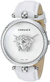 Versace Palazzo Empire White Dial White Leather Strap Watch for Women - VCO010017