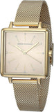 Armani Exchange Lola Quartz Gold Dial Gold Mesh Strap Watch For Women - AX5801