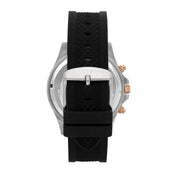 Maserati SFIDA 44mm Black Silicon Chronograph Watch For Men - R8871640002
