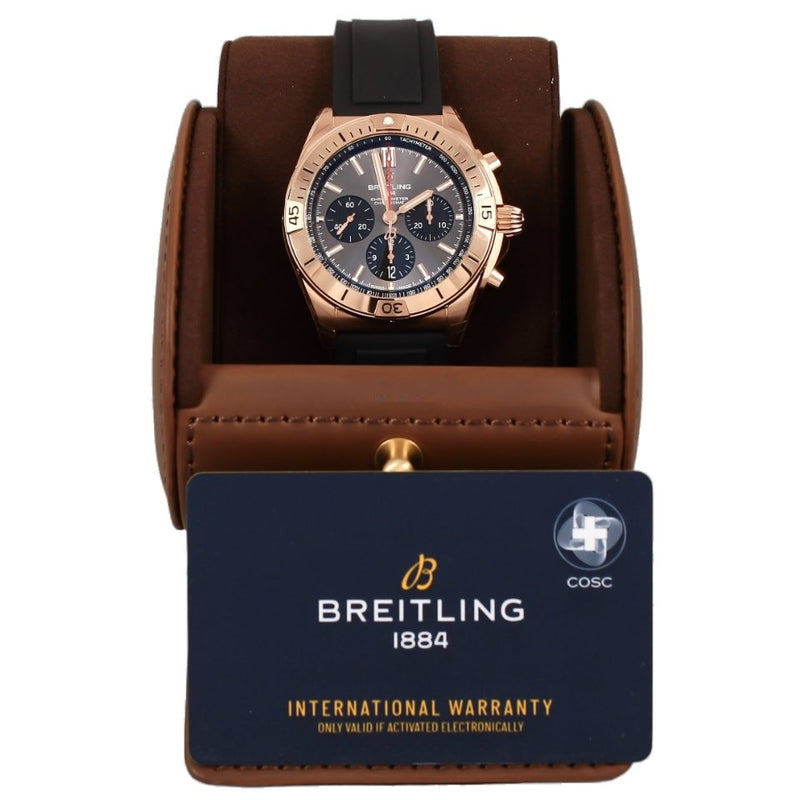 Straight Rubber Strap Breitling Chronomat B01 42 - ZEALANDE®