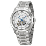 Bulova BVA Series Dual Aperture Silver Dial Silver Steel Strap Watch for Men - 96A118