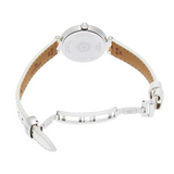 Jam Tangan Tissot T Lady Flamingo Mother of Pearl White Dial White Leather Strap Untuk Wanita - T094.210.26.111.01