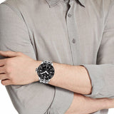 Jam Tangan Pria Tissot Seastar 1000 Powermatic 80 Dial Hitam Tali Baja Perak - T120.407.11.051.00