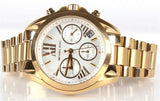 Michael Kors Lexington Quartz Gold Dial Gold Steel Strap Watch For Women - MK6267
