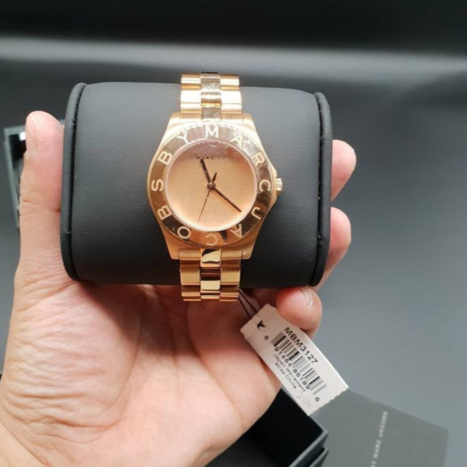 Marc by Marc Jacobs Blade Rose Gold watch Marc By Marc Jacobs Large Blade Chrono Watch - Rose Gold in  main image 2