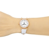 Coach Madison White Dial White Leather Strap Watch for Women - 14502401