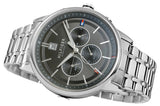 Tommy Hilfiger Kyle Chronograph Grey Dial Silver Steel Strap Watch for Men - 1791632