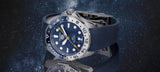 Tag Heuer Aquaracer Professional 300 GMT Automatic Blue Dial Blue Rubber Strap Watch for Men - WBP2010.FT6198