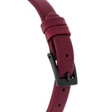 Calvin Klein Rebel Red Black Dial Red Leather Strap Watch for Women - K8P237U1