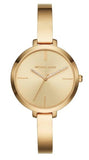 Michael Kors Jaryn Quartz Gold Dial Gold Steel Strap Watch For Women - MK3734