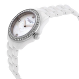 Coach Preston Mother of Pearl Dial White Steel Strap Watch for Women - 14503662