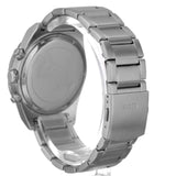 Guess Jolt Chronograph Grey Dial Silver Steel Strap Watch for Men - W0377G1