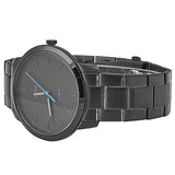 Fossil The Minimalist Black Dial Black Steel Strap Watch for Men - FS5308