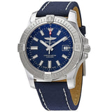 Breitling Avenger Automatic 43 Blue Dial Blue Nylon Strap Watch for Men - A17318101C1X1