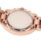 Michael Kors Bradshaw Chronograph Rose Gold Dial Rose Gold Steel Strap Watch for Women - MK5799