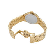 Michael Kors Camile Analog White Dial Gold Steel Strap Watch for Women - MK4801
